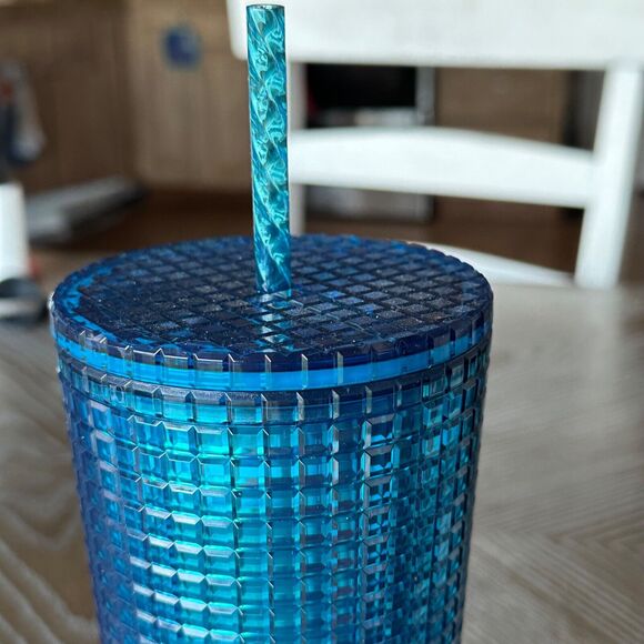 Starbucks X Tim Singleton Rainbow Grid Gradient Ombre - Summer 2023 24oz - Picture 3 of 6